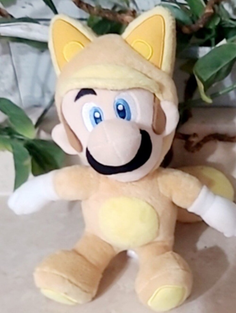 Super Mario 3D Land Cat Mario Plush 10" Nintendo Stuffed Toy